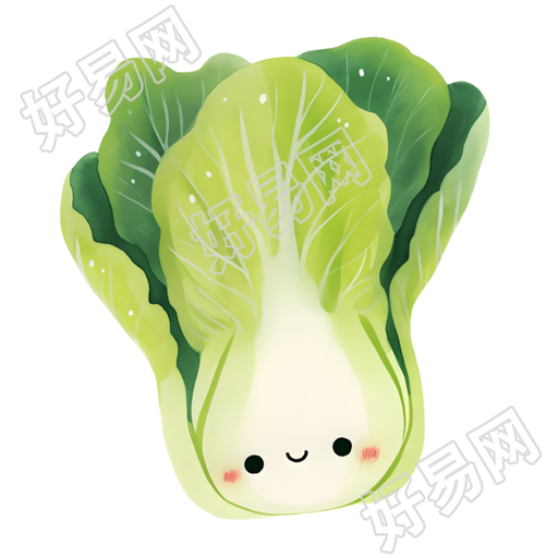 油菜卡通插图