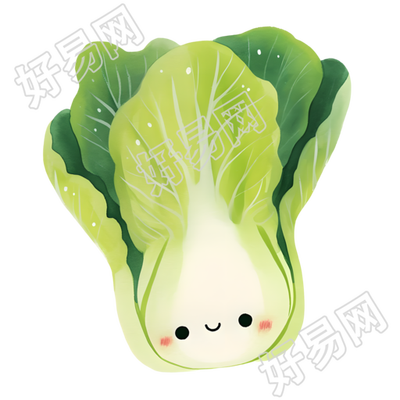 油菜卡通插图
