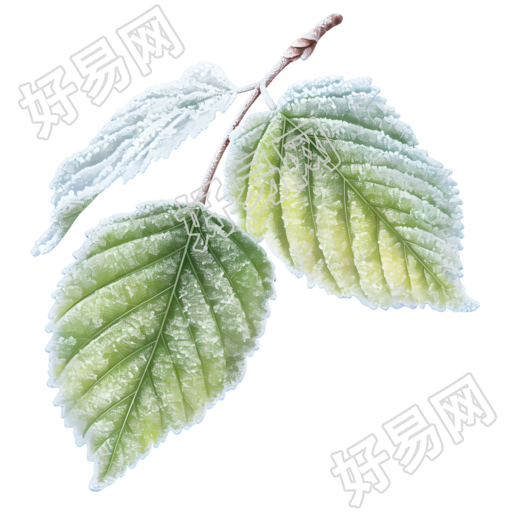 霜降叶子素材