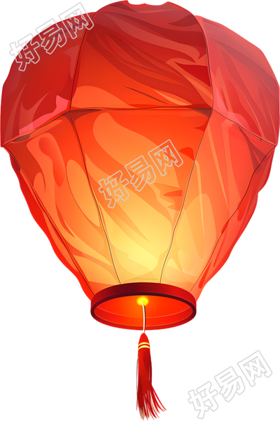 孔明灯商业设计元素