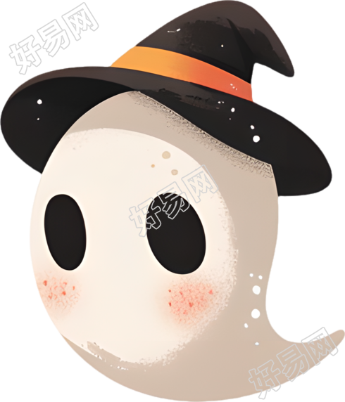 鬼怪巫师帽插图