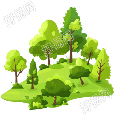 森林图形素材