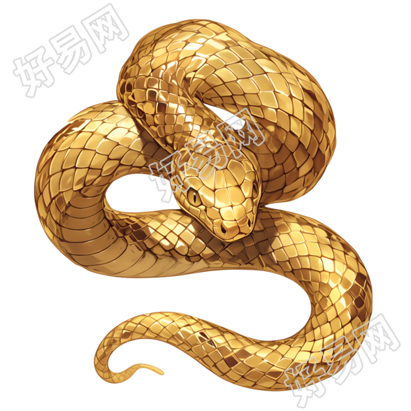 蛇年透明背景插图
