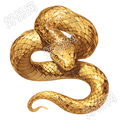 蛇年透明背景插图