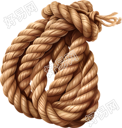 密室逃脱麻绳PNG插画
