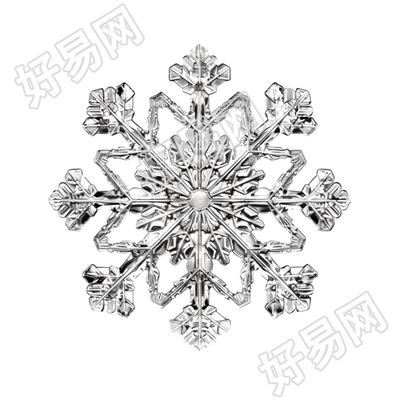 雪花透明背景元素