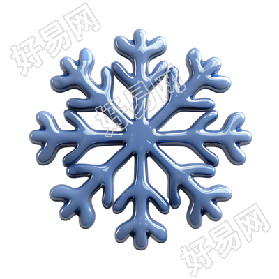 雪花玻璃效果素材