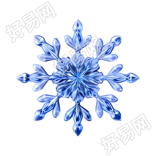 雪花创意设计元素