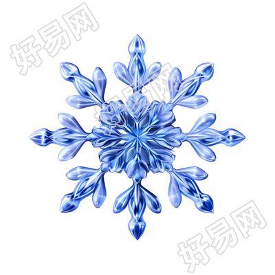 雪花创意设计元素