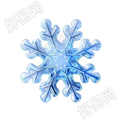 雪花创意PNG素材
