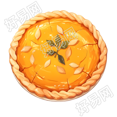 南瓜派商业设计元素