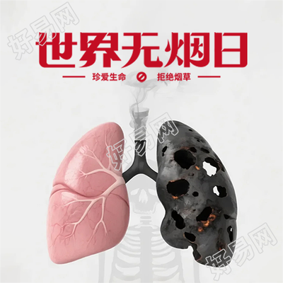 世界无烟日宣传知识微信公众号次图