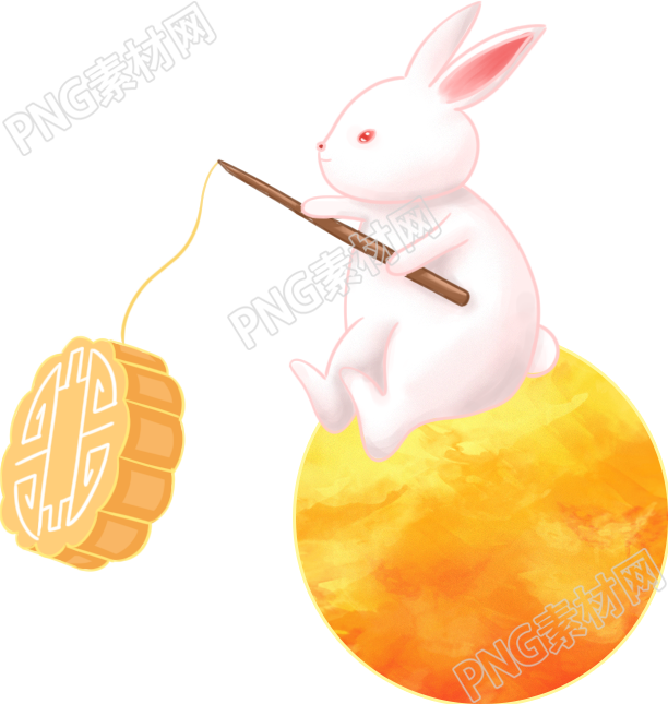 兔子掉月饼的中秋节