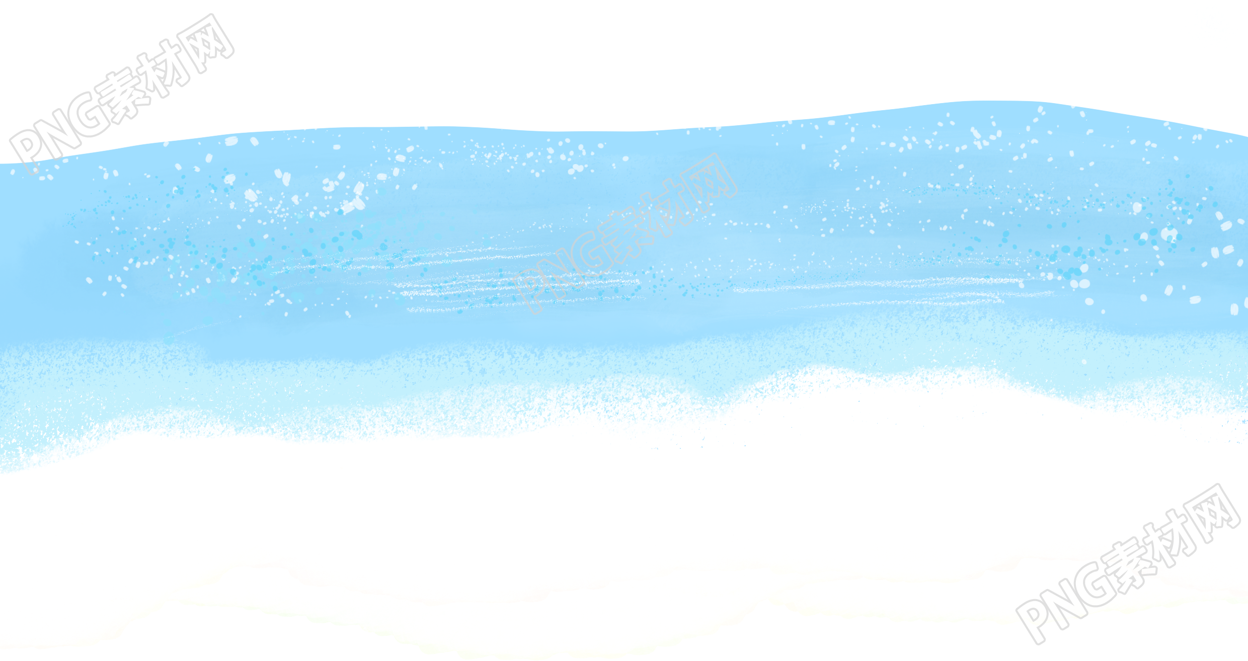 夏季海水素材
