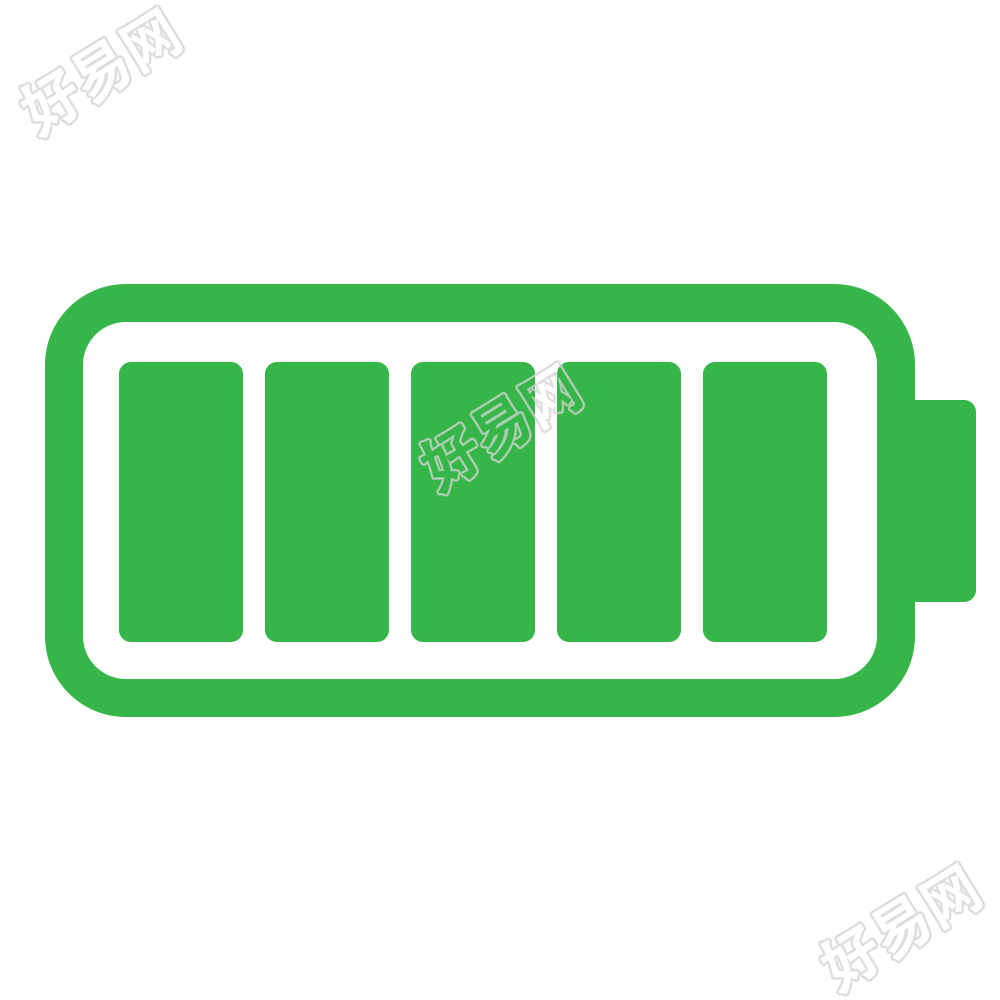 免抠电池电量标志图标素材