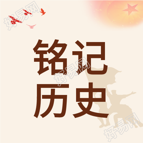 烈士纪念日铭记历史和平鸽剪影公众号次图