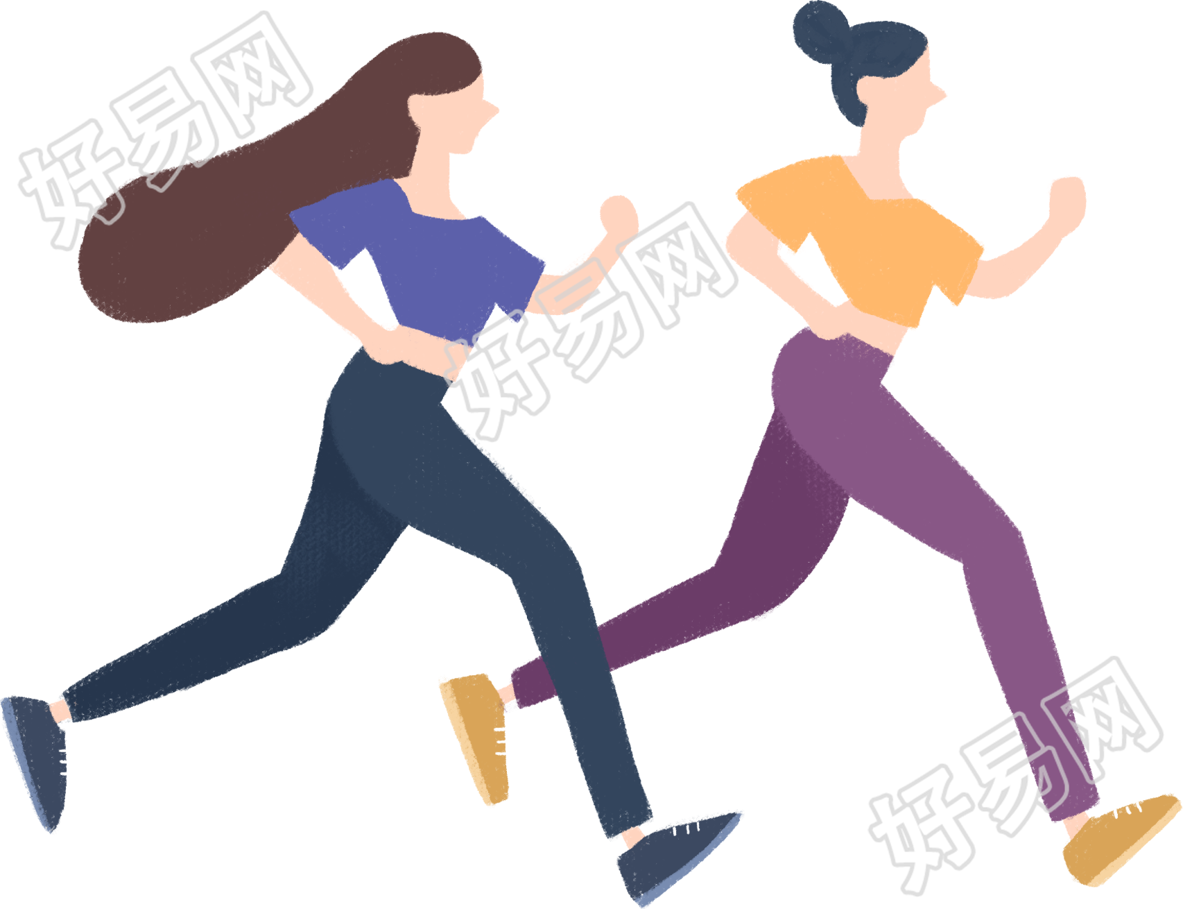 跑步的人