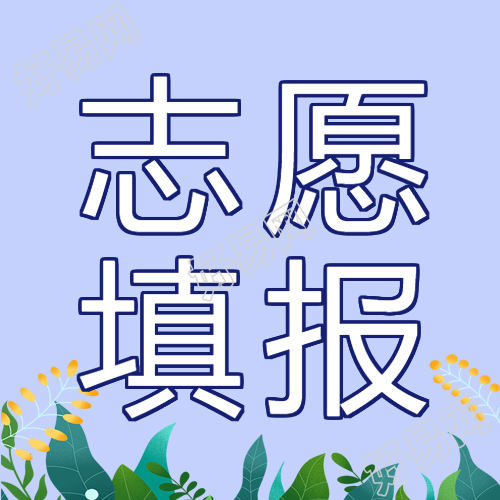 紫色小清新志愿填报指南微信公众号次图