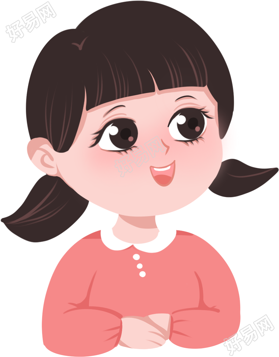 双马尾小女孩