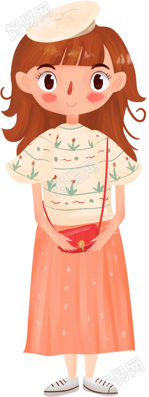 可爱清新小女孩