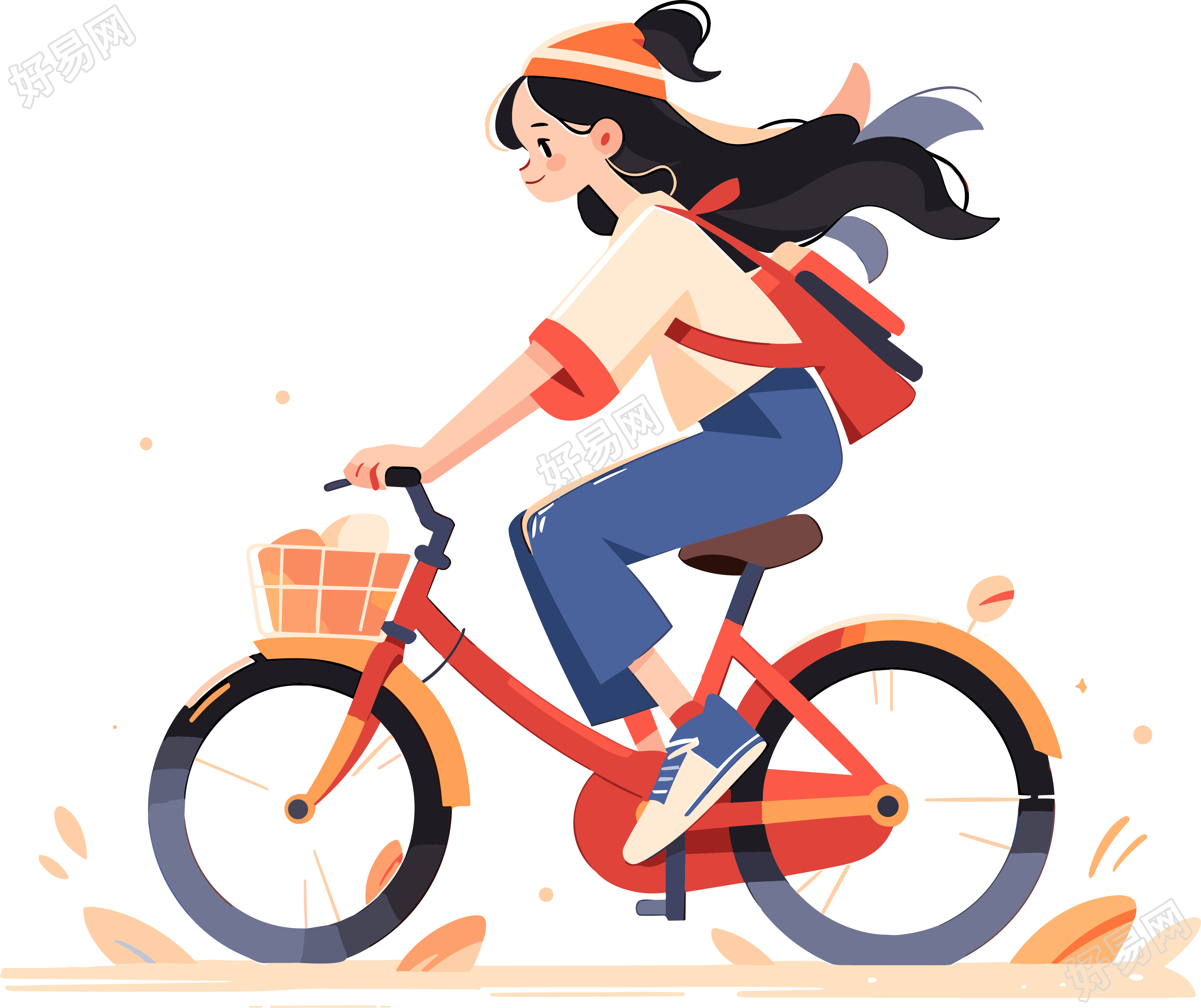 山地骑行运动插图