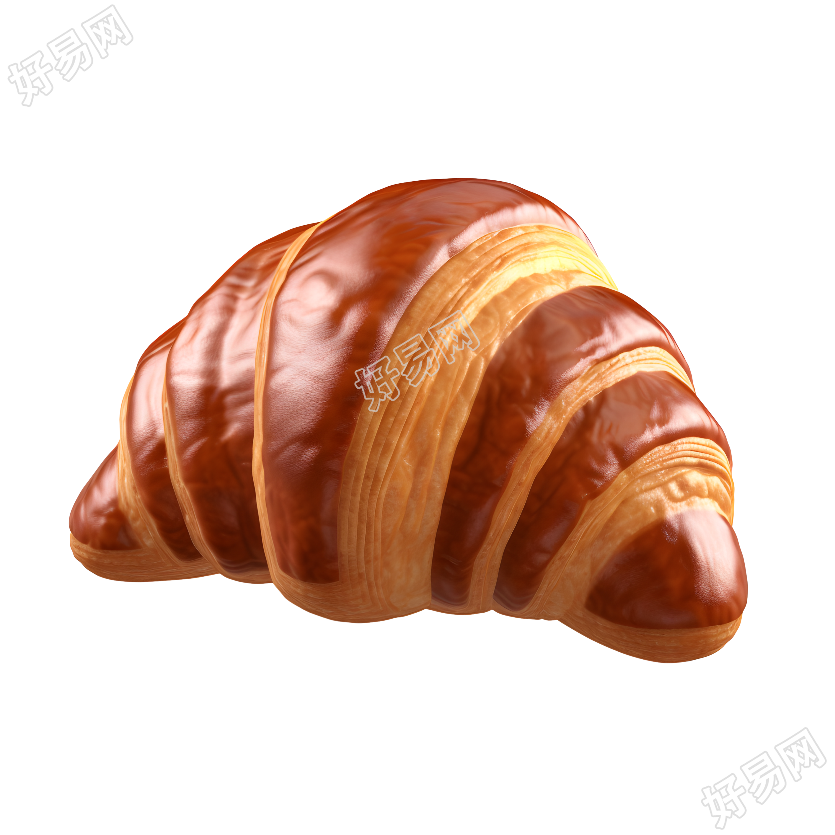 可商用的3D卡通蛋糕插画素材