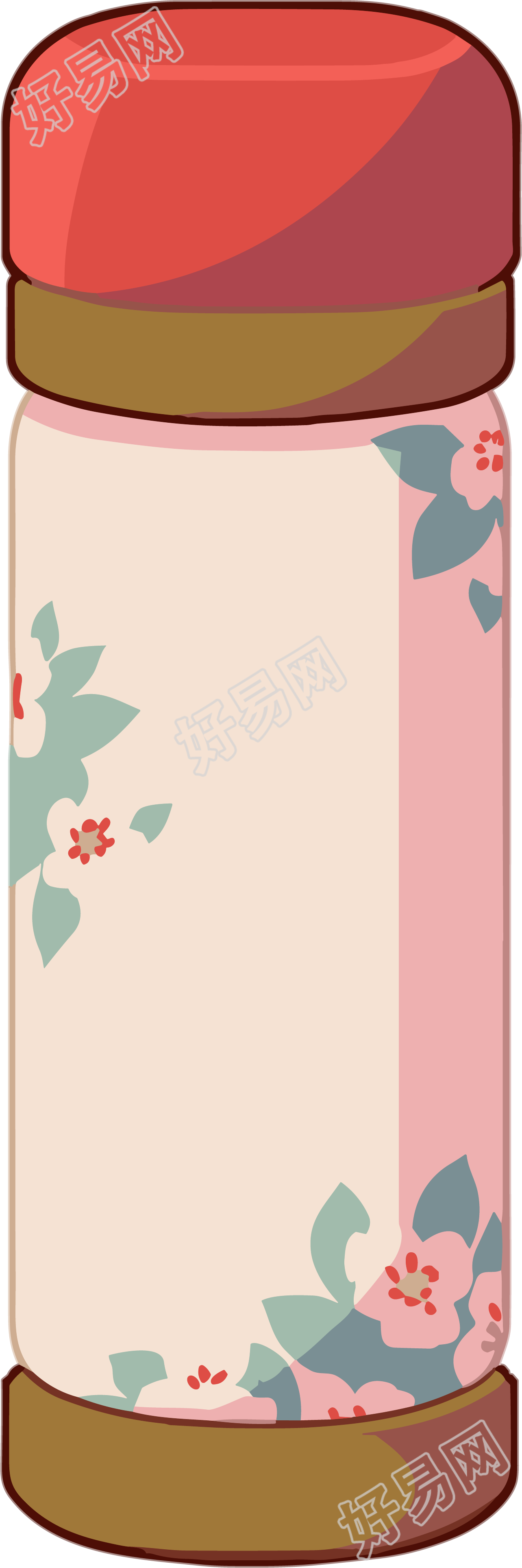 漂亮的热水杯PNG素材