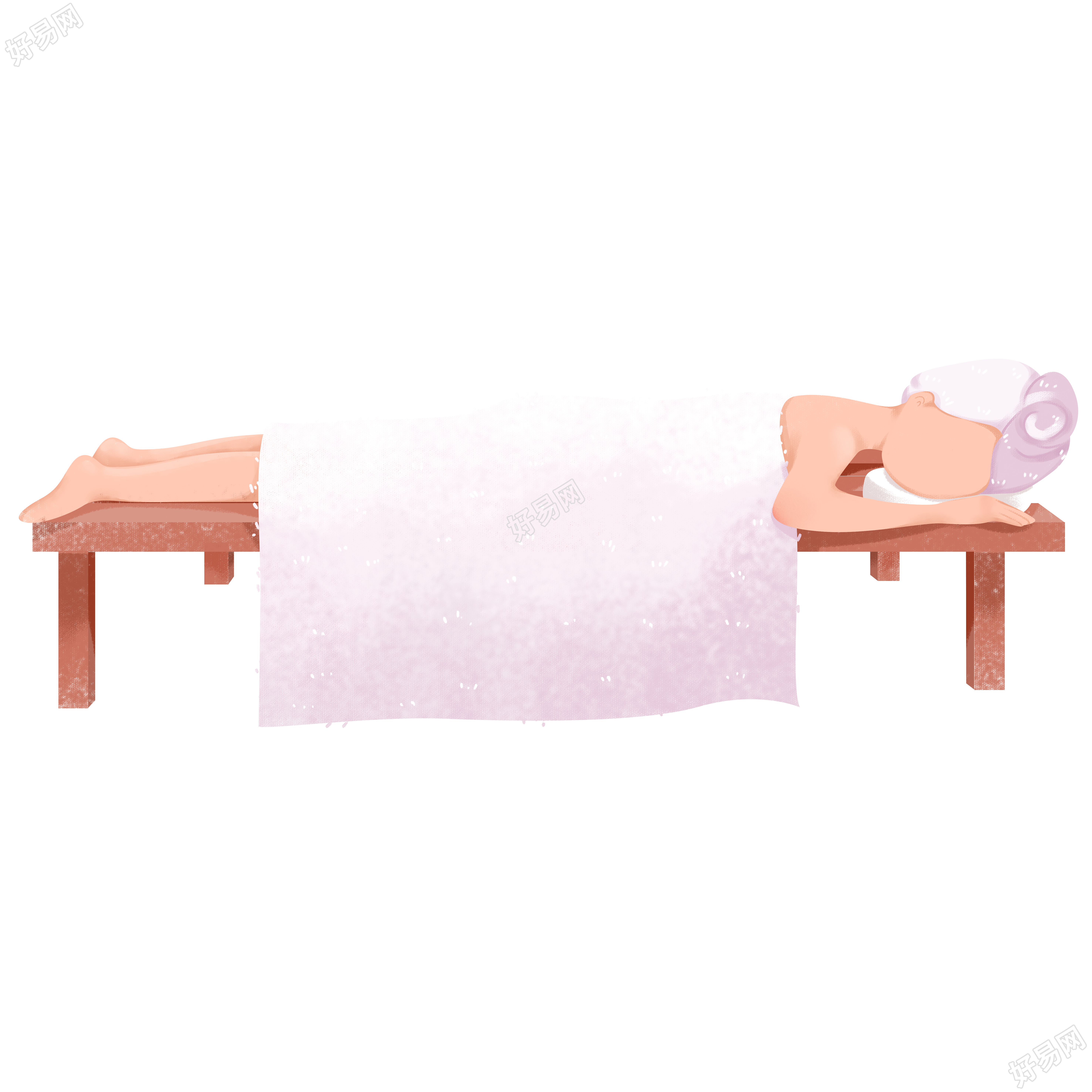 冬日养生美容女生商用素材