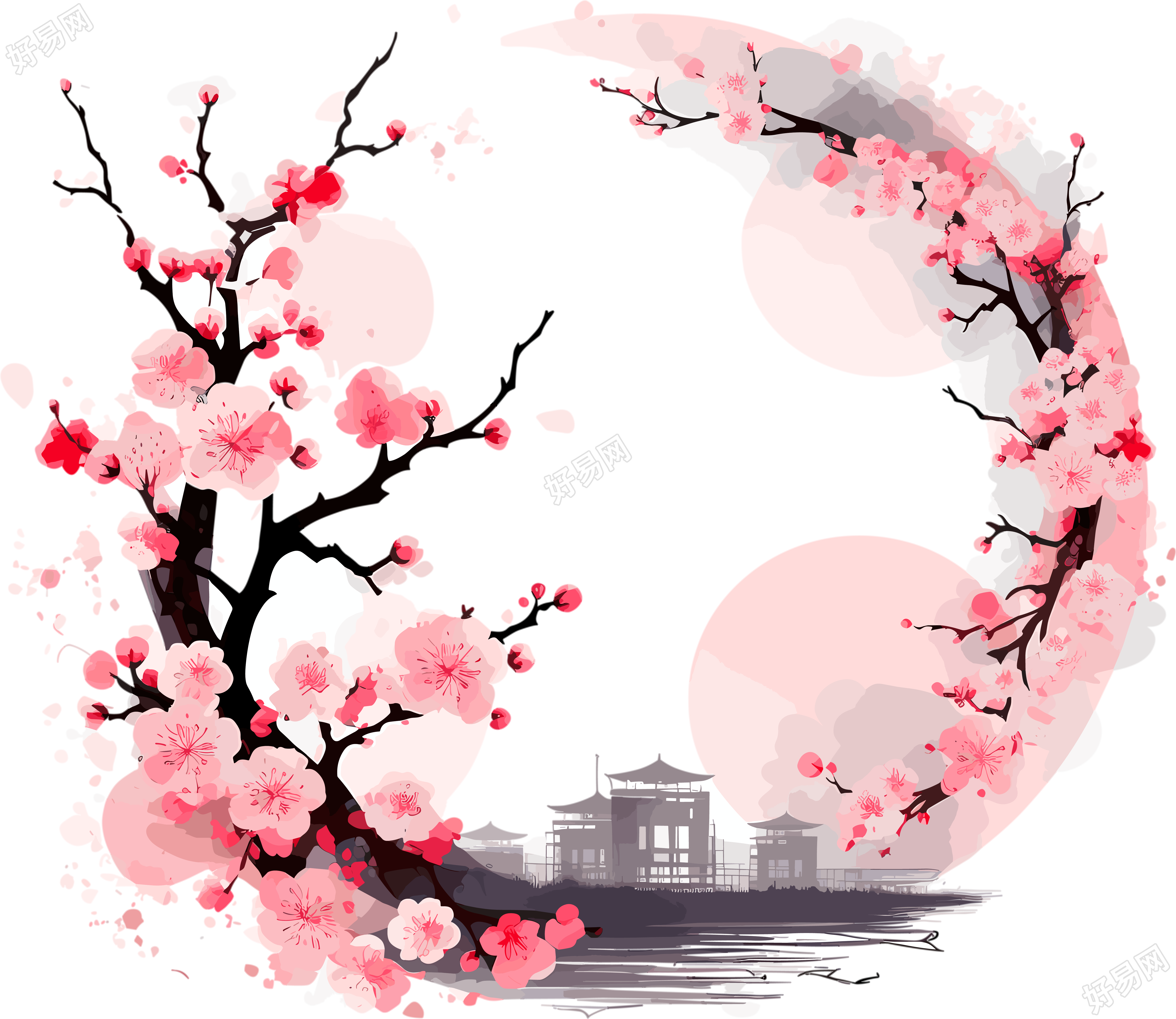 梅花插画计划
