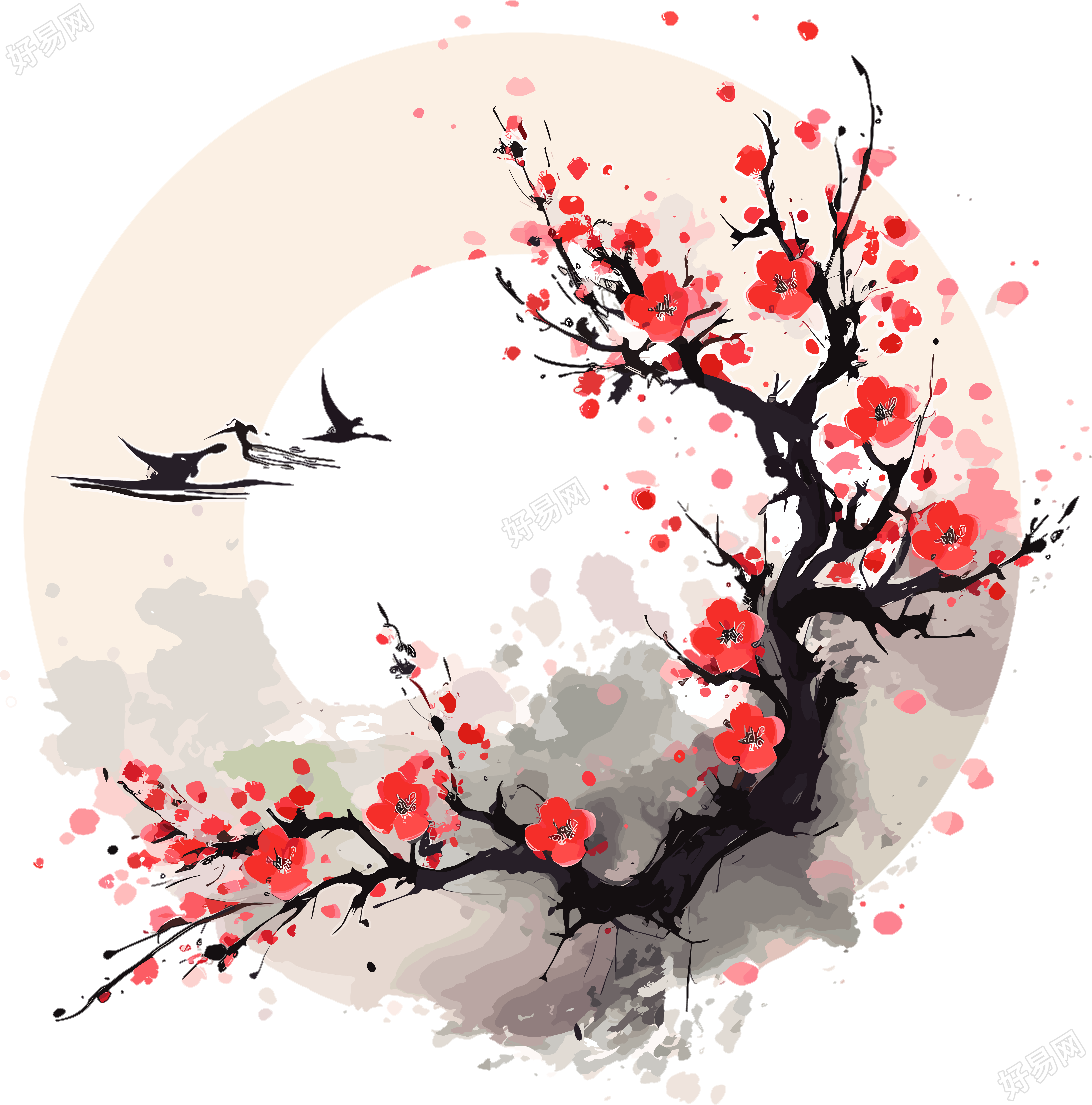 梅花插图计划