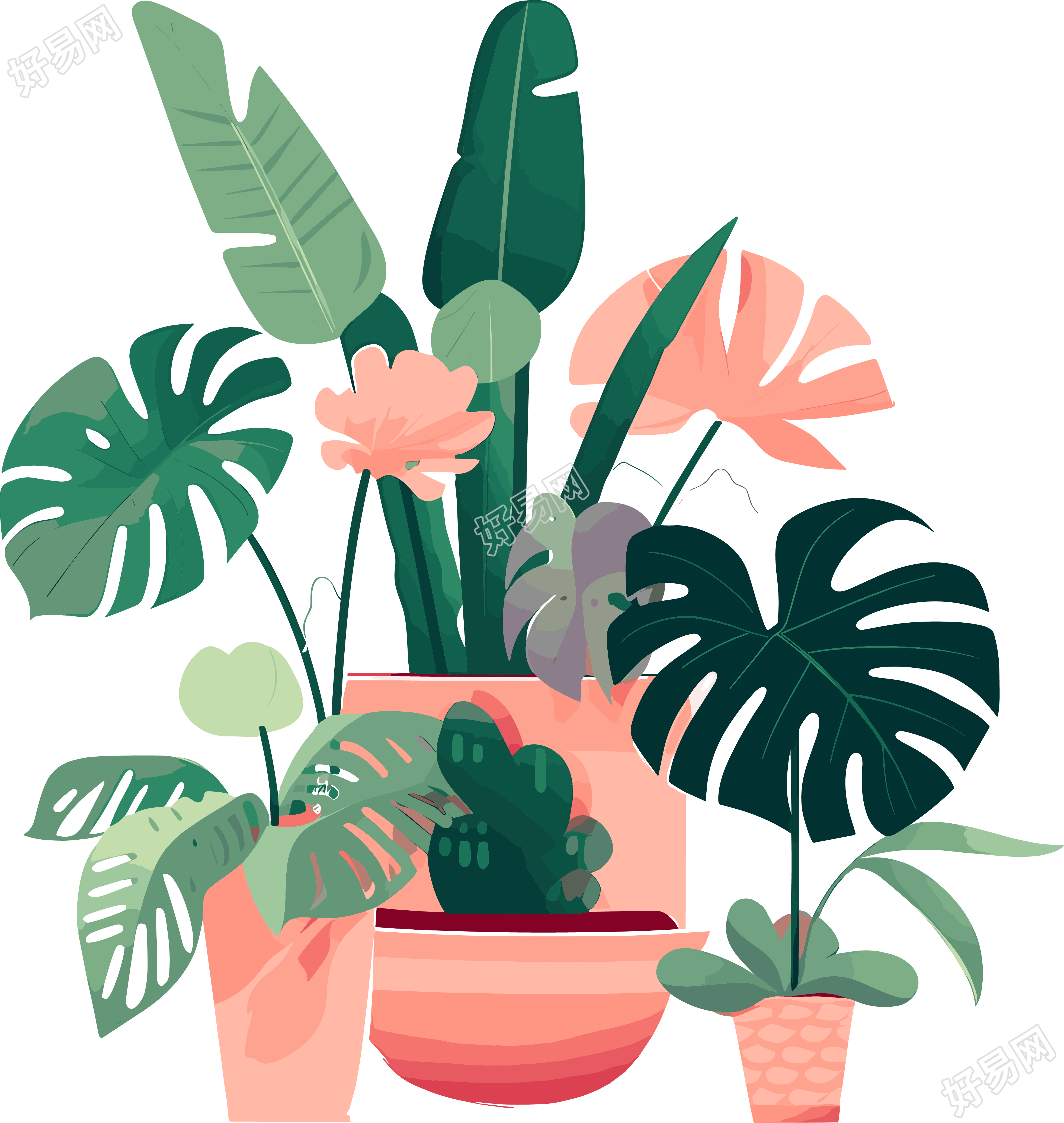 植物图形设计素材