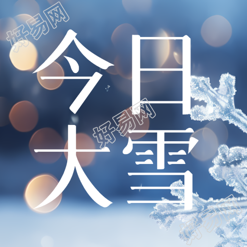 创意星辉在今日大雪中闪闪发光