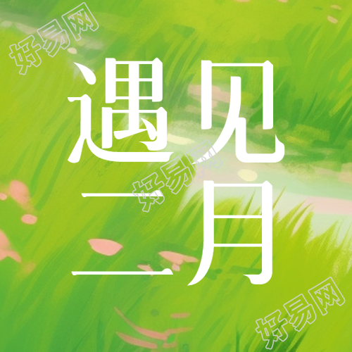 遇见二月动漫风格微信公众号次图