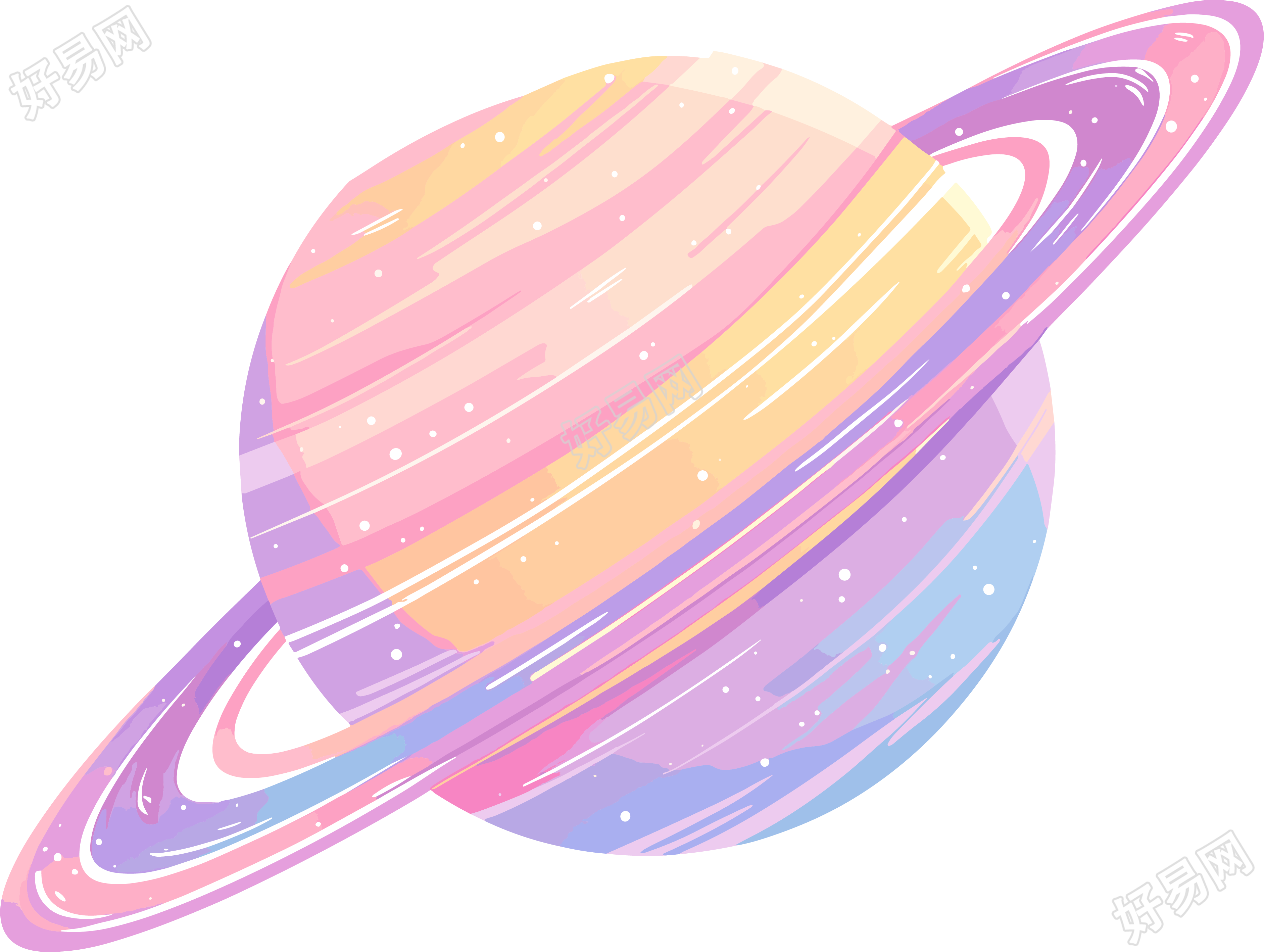 外太空宇宙行星素材