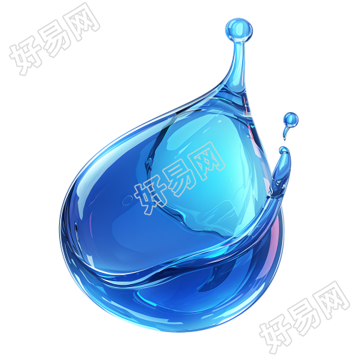 水滴图标插图