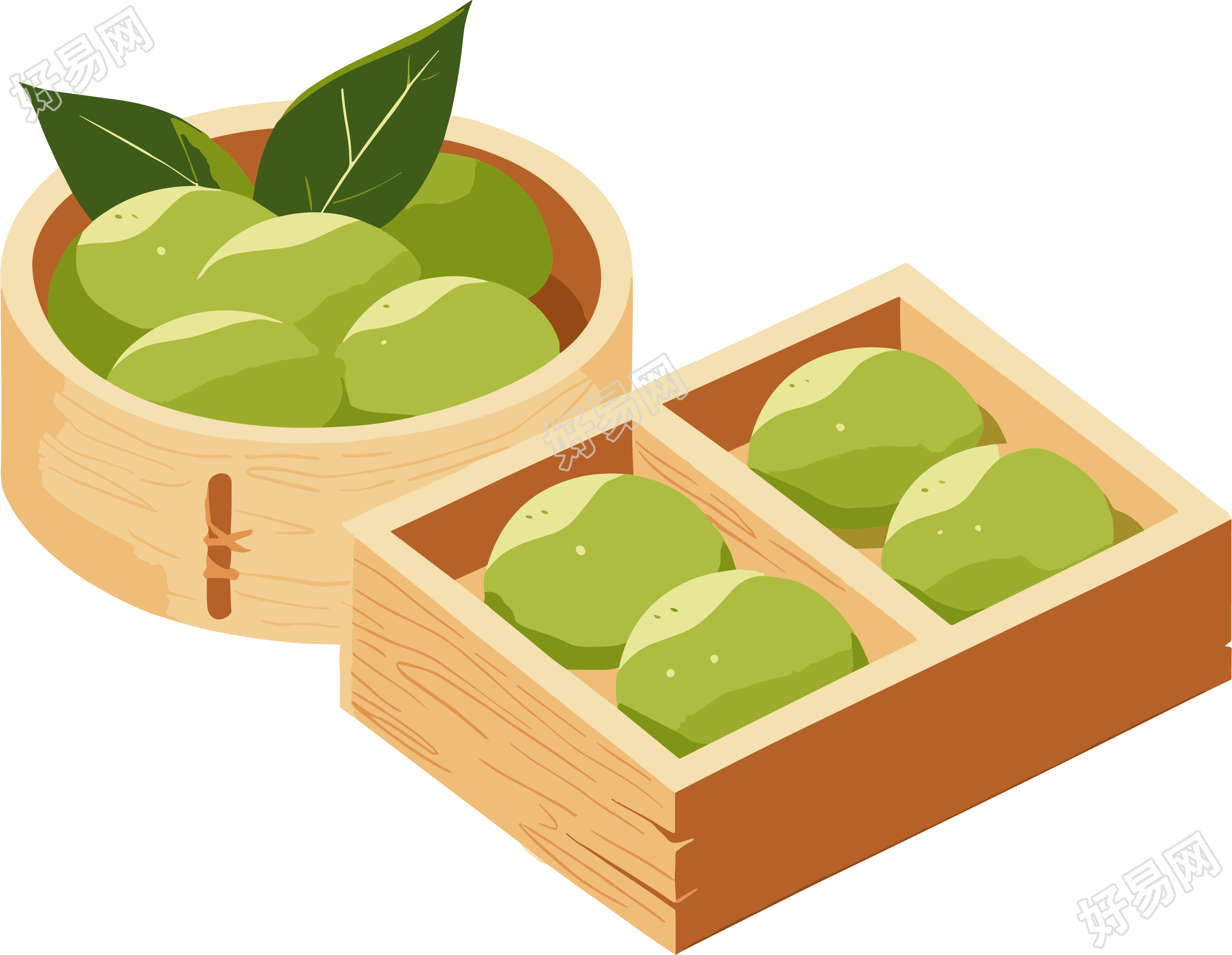青团高清PNG素材
