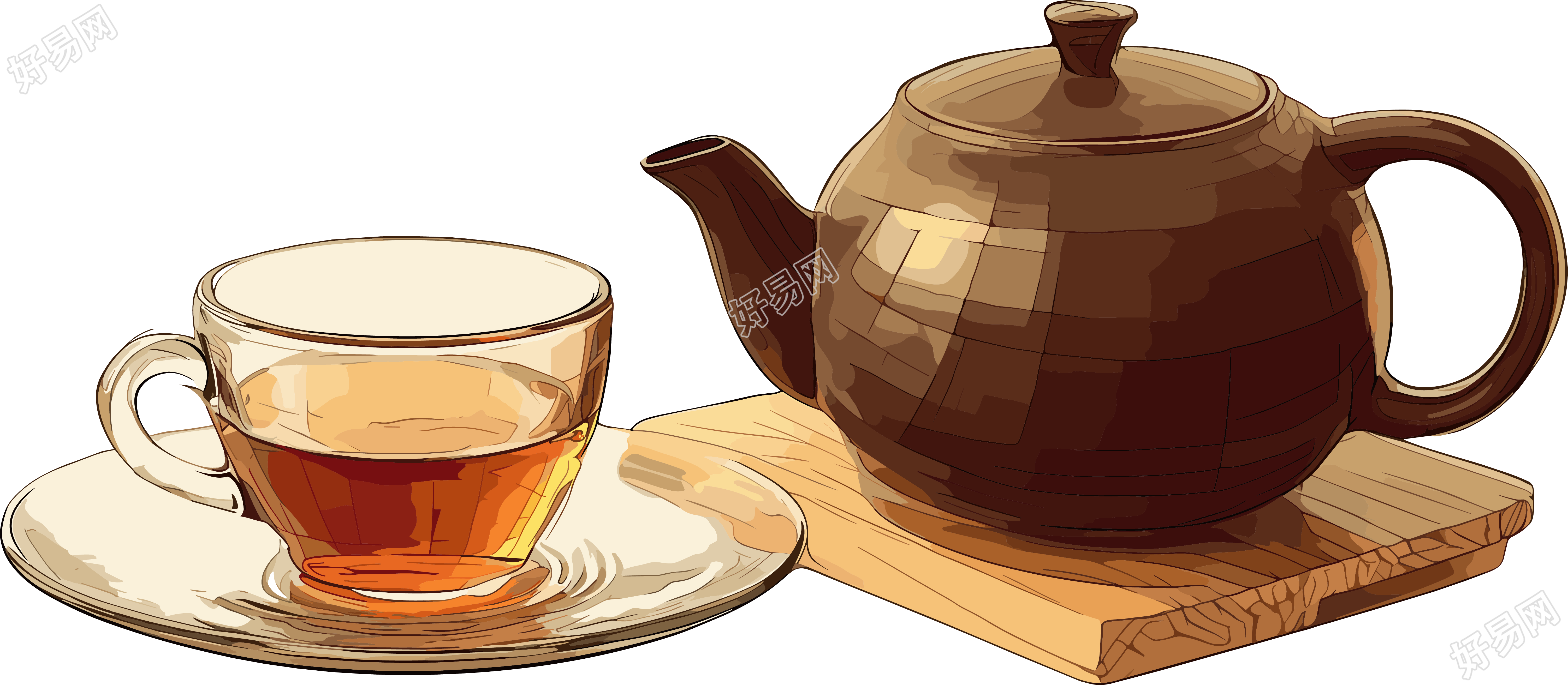 清茶高清PNG图形素材