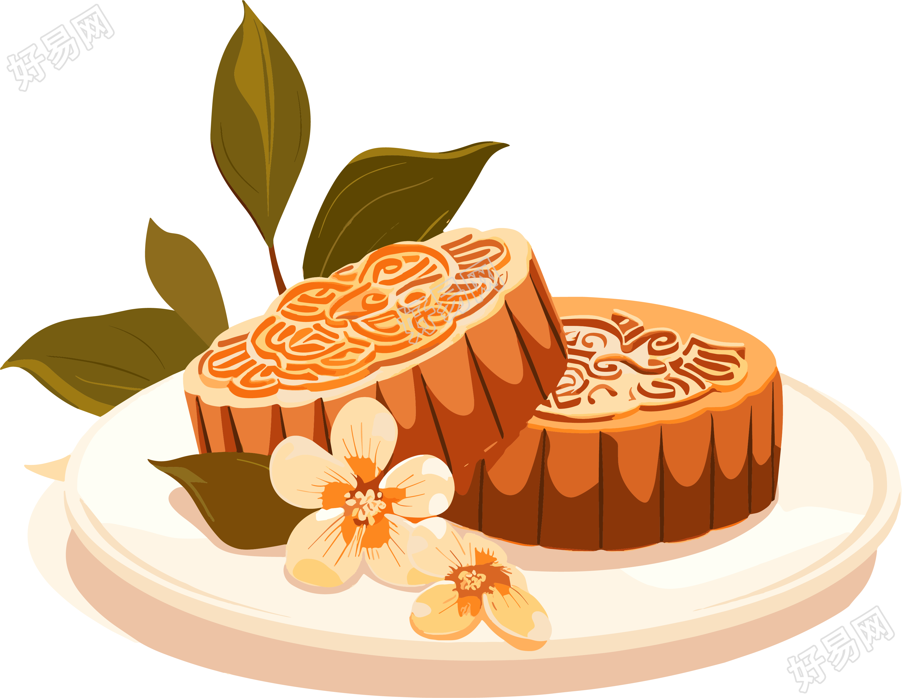 月饼商用插图