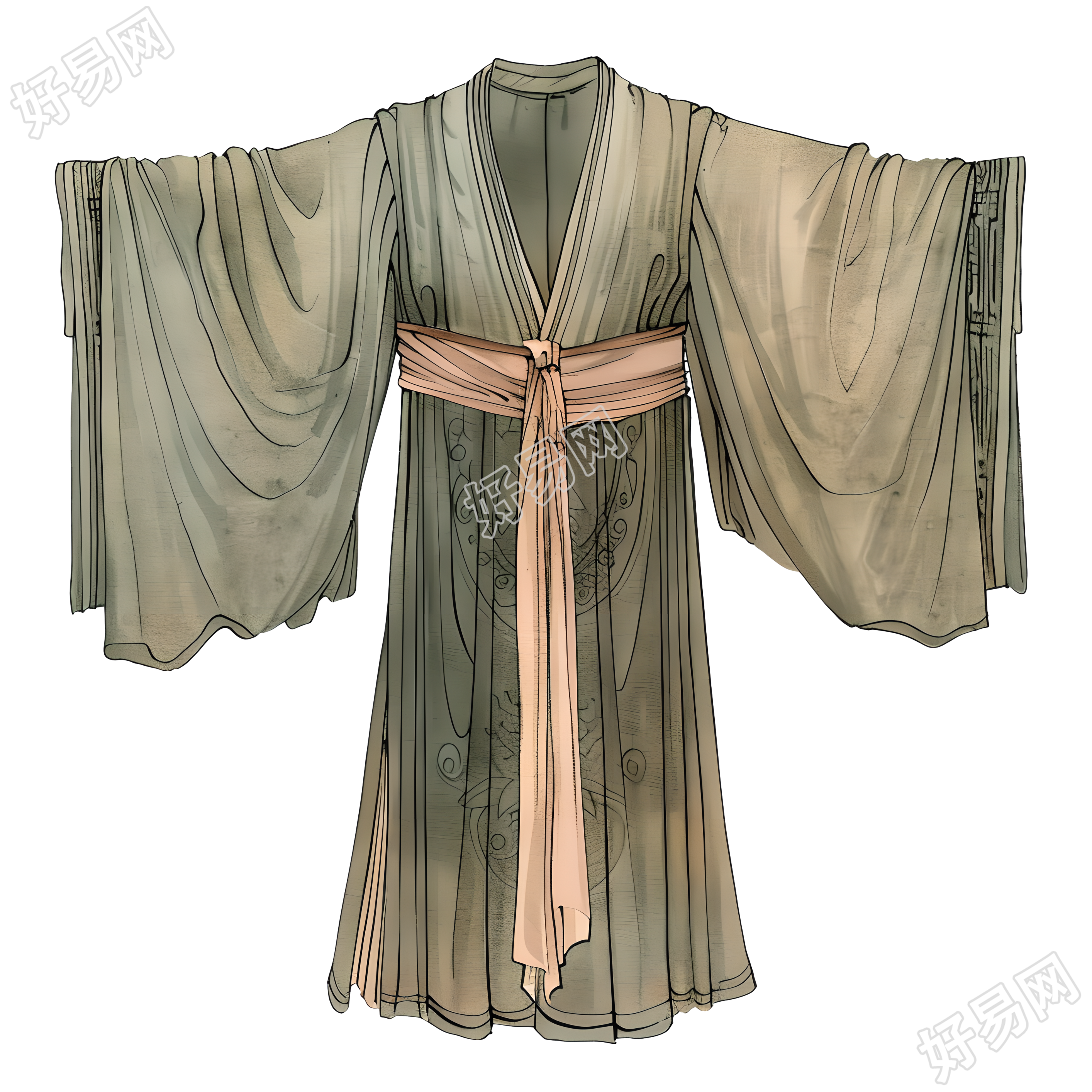 古代服饰元素