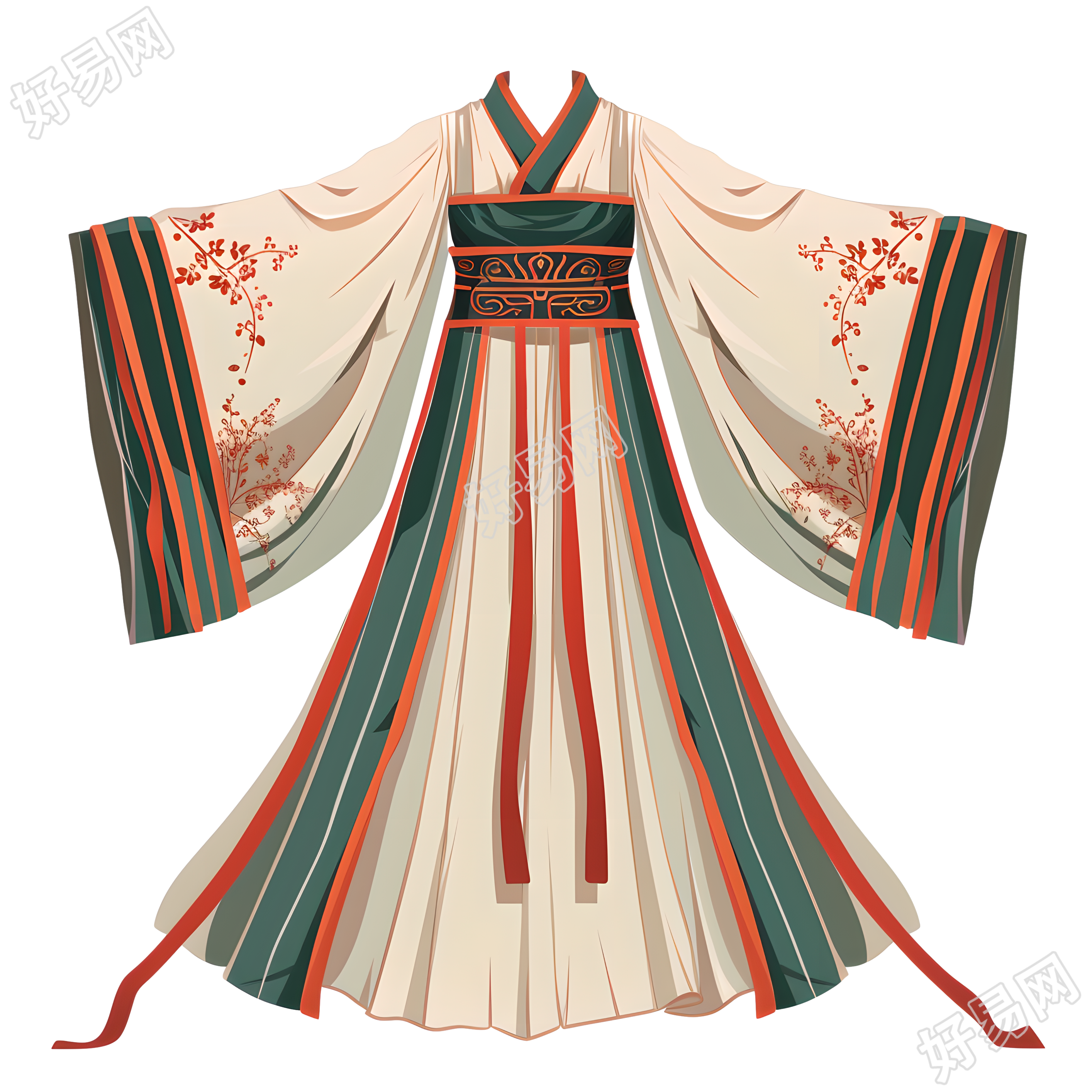 古代服饰高清图形素材