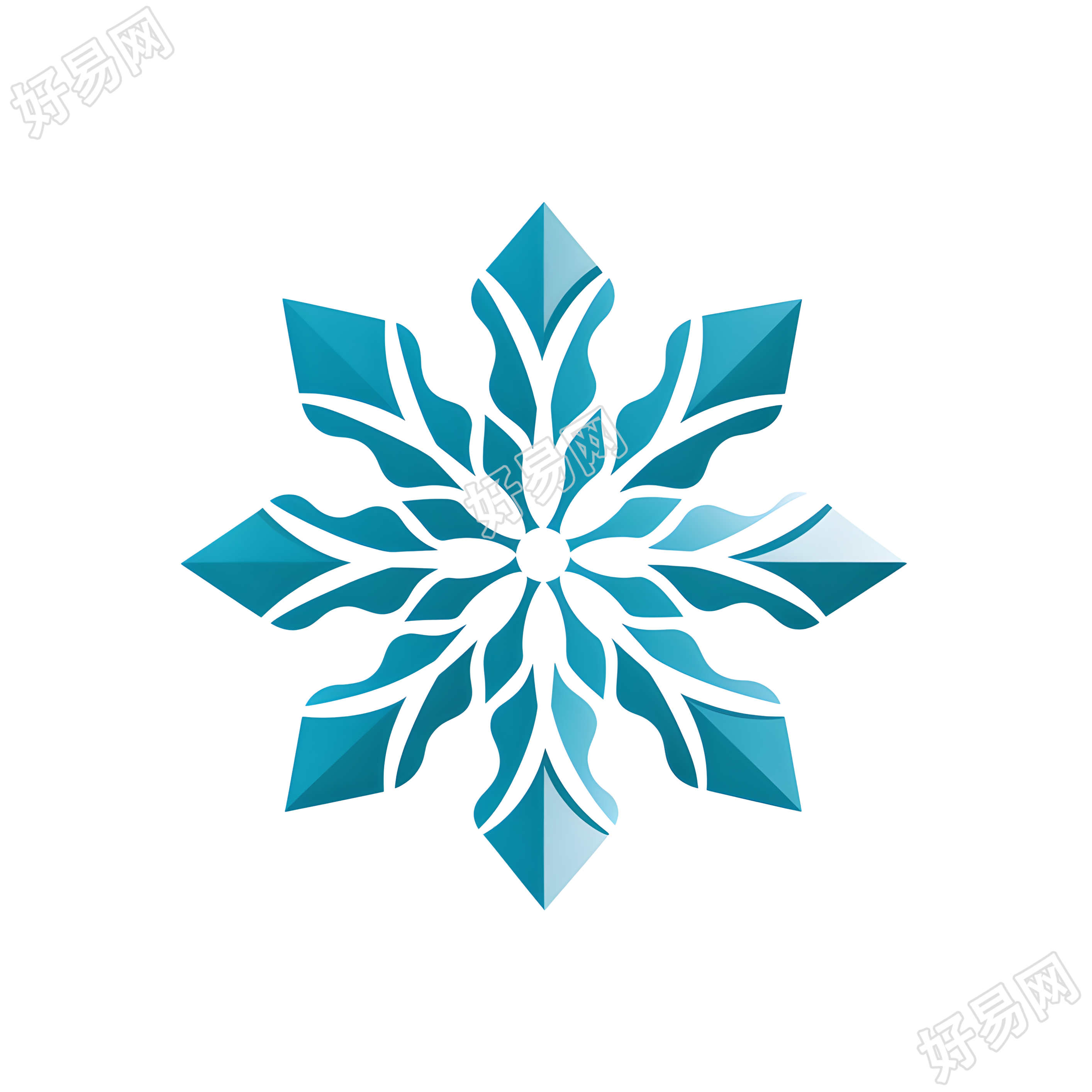 雪花图标商用图形素材