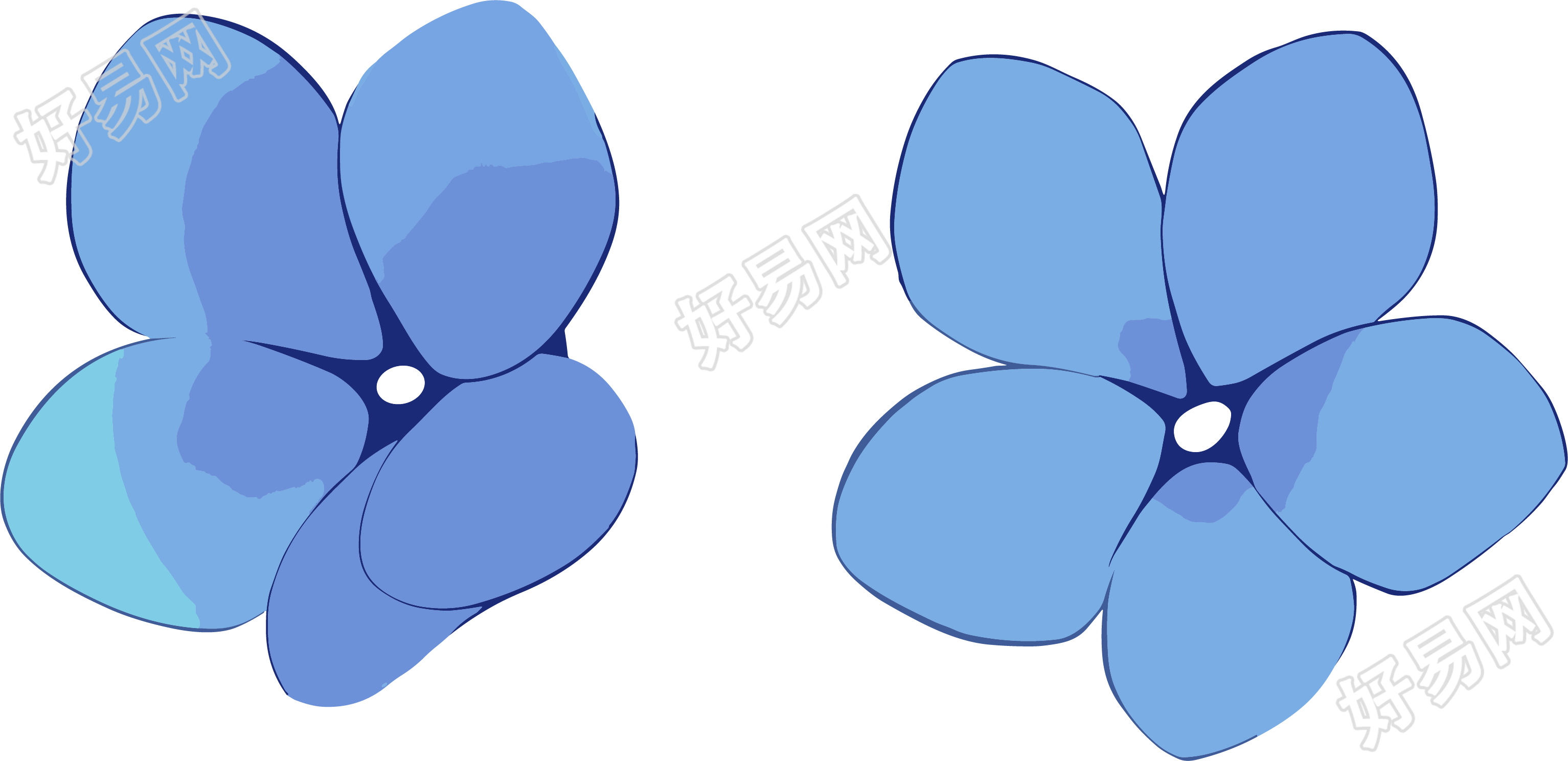 花瓣创意设计插图