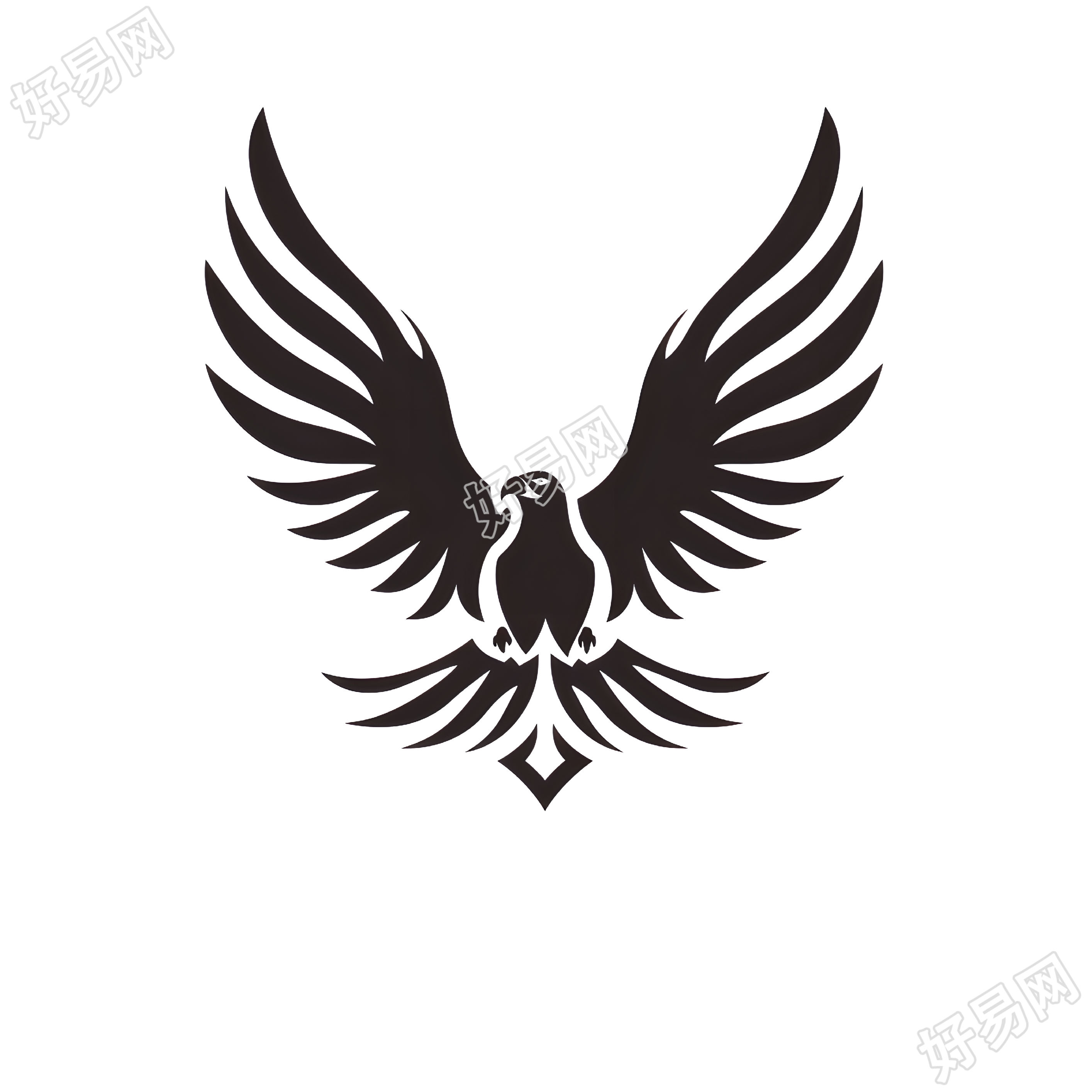 老鹰logo创意设计元素