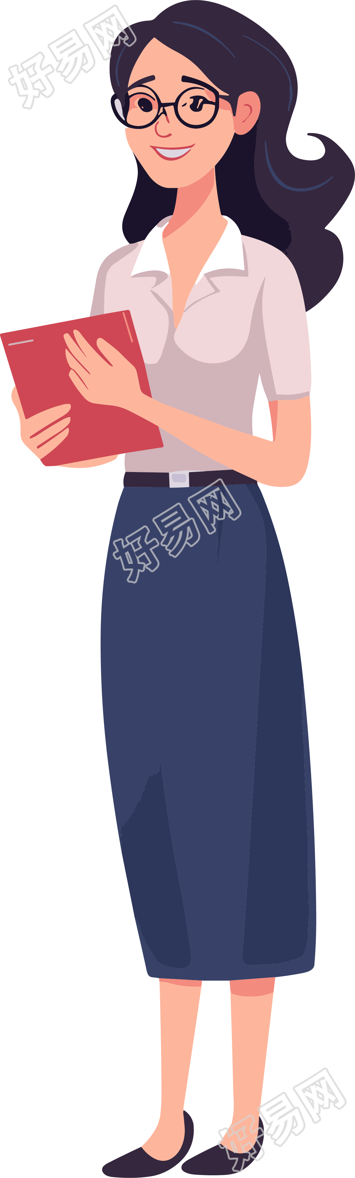 老师简洁插图