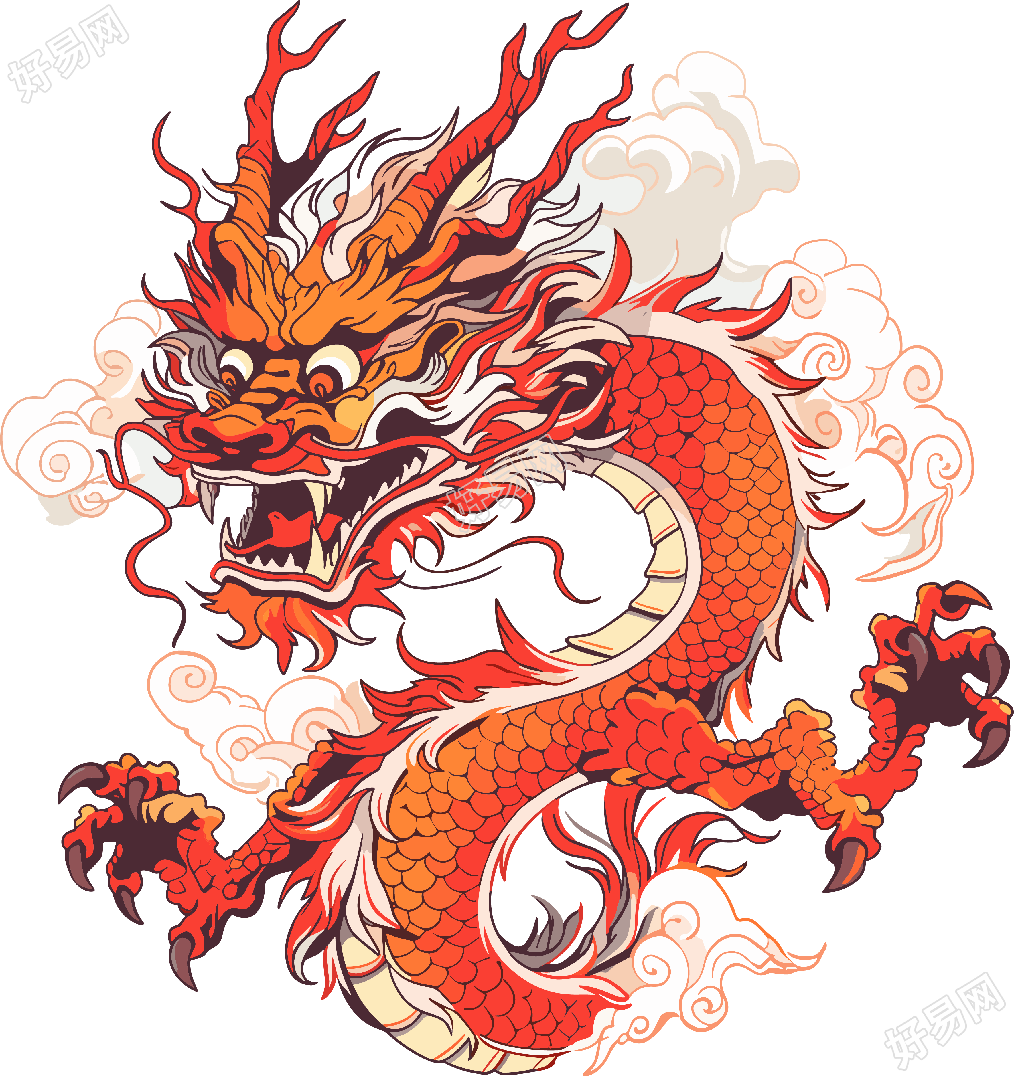 龙矢量元素