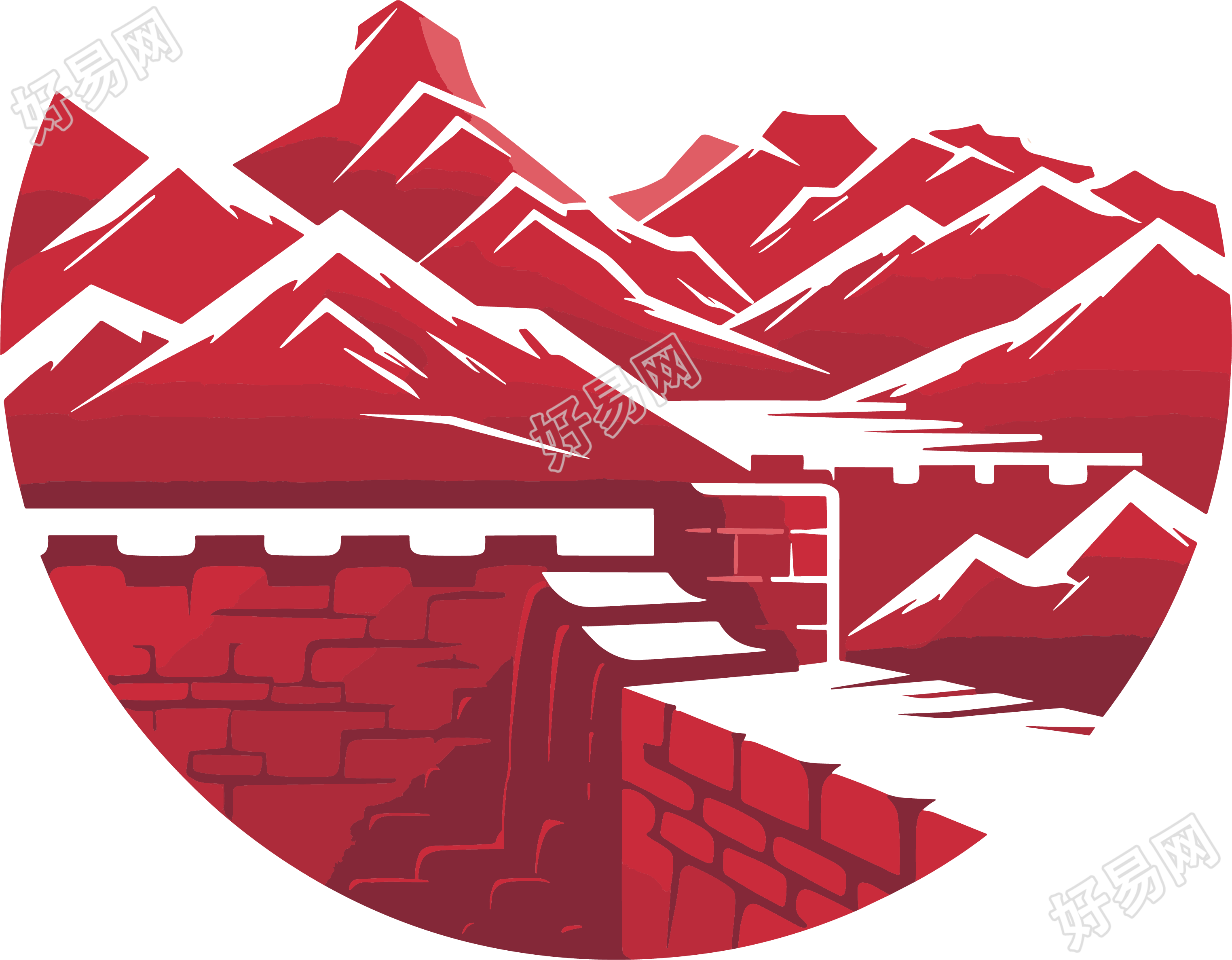 长城logo商用图形素材