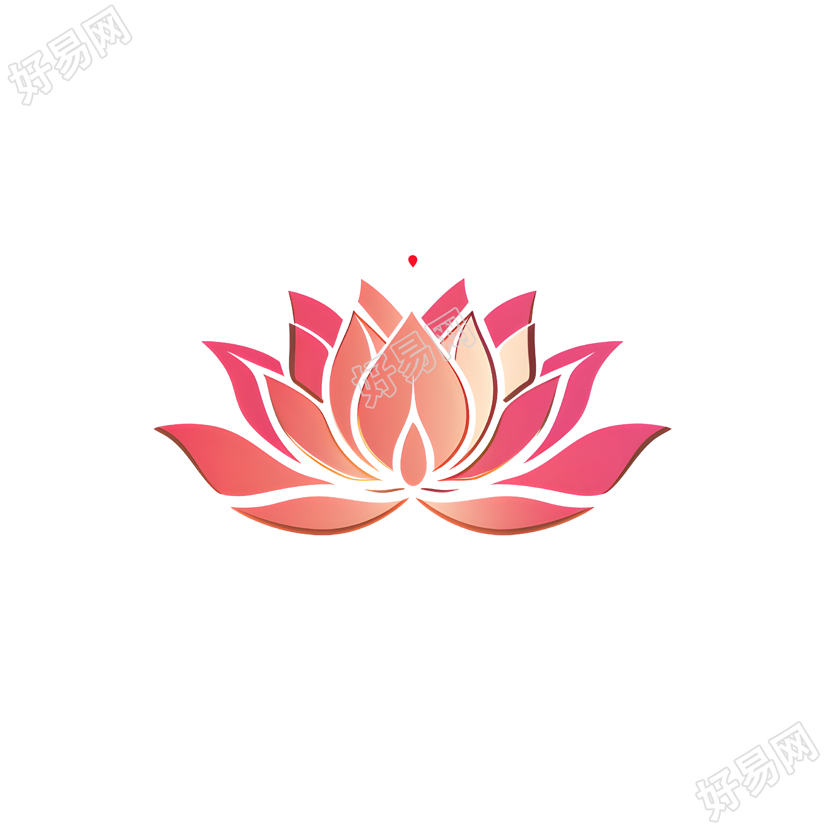 莲花logo可商用素材
