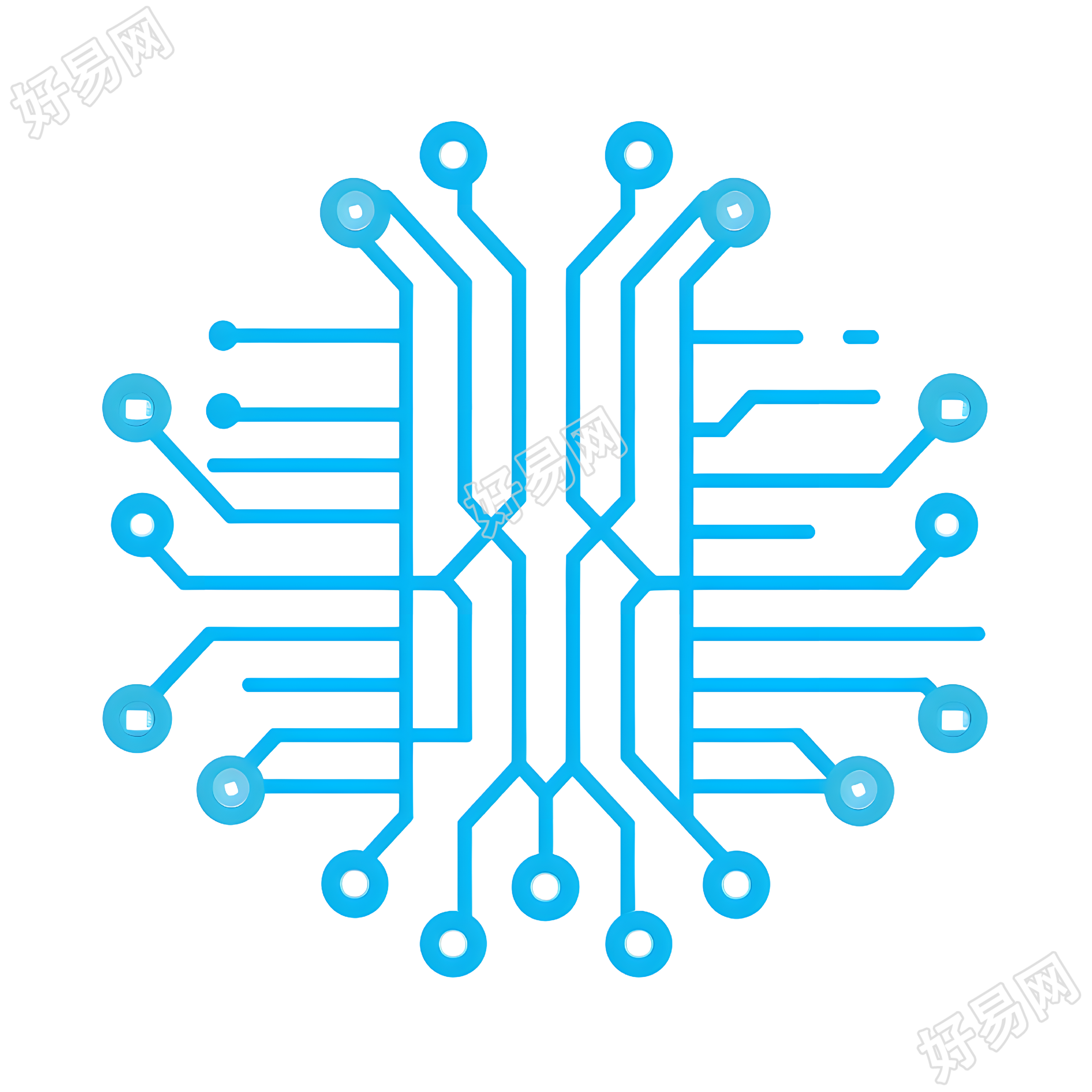 科技图标可商用素材
