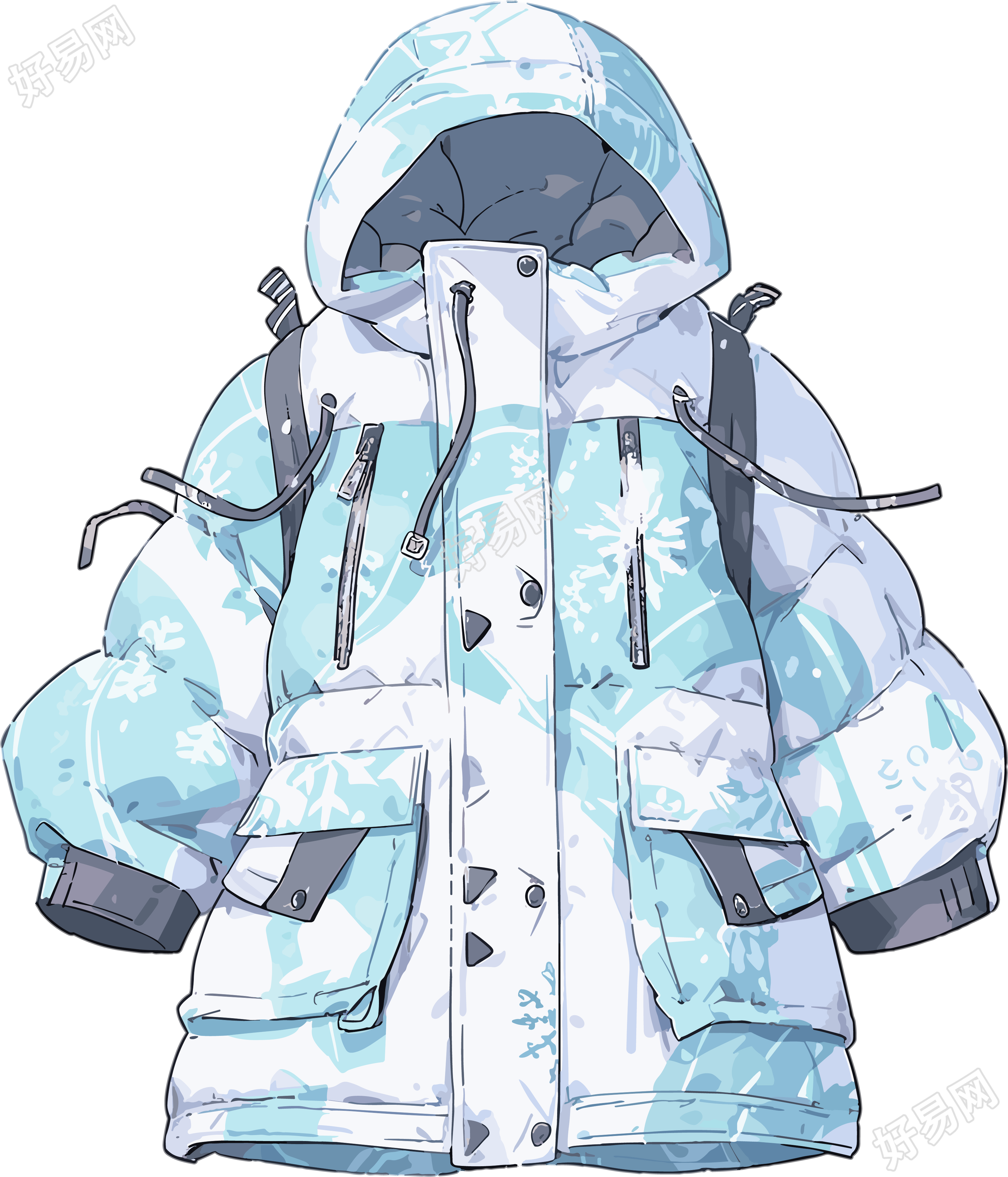 衣服卡通创意元素