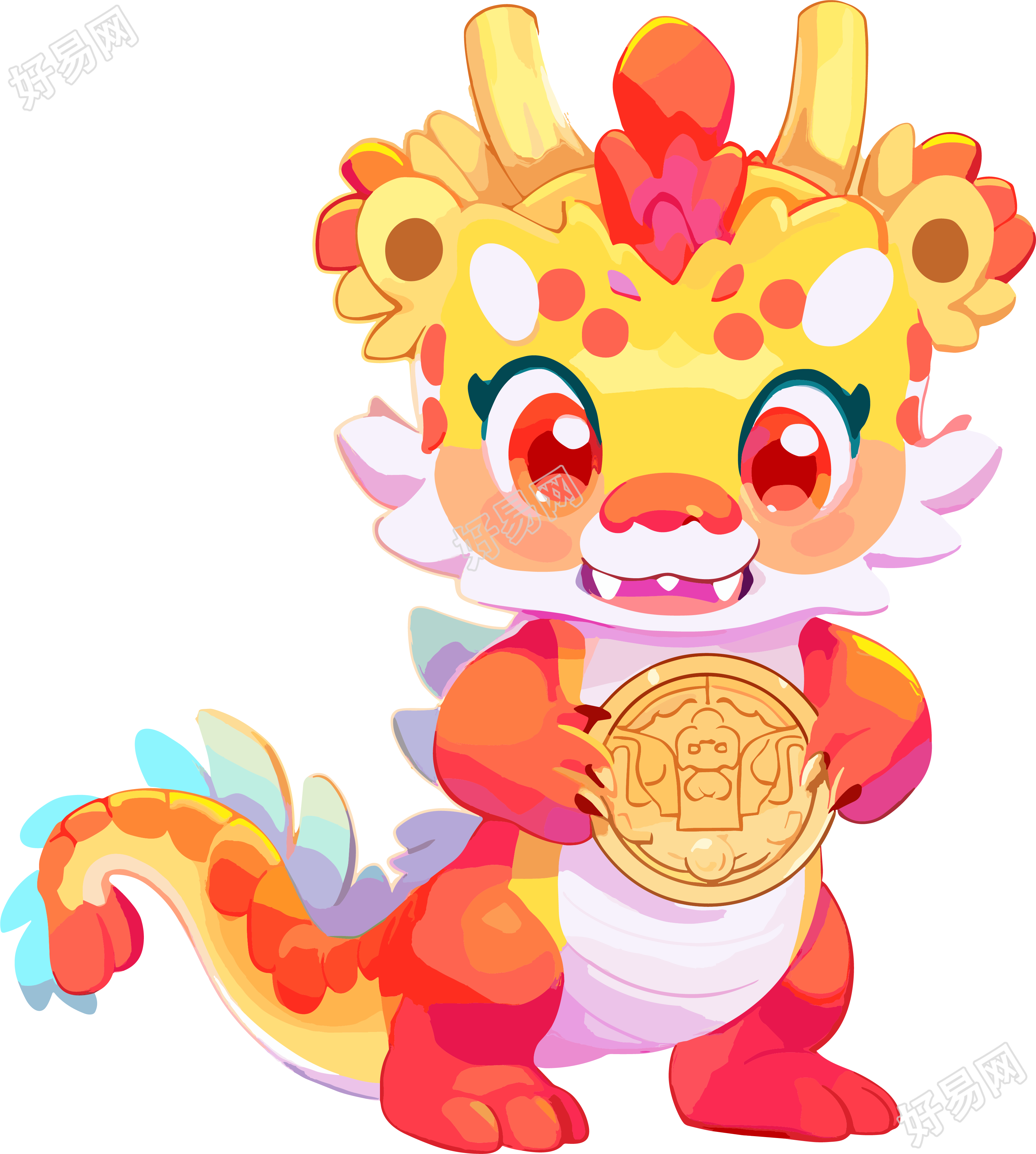 中国龙高清PNG素材